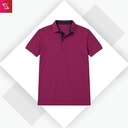 Stellers Nanodry Golf Polo - Magenta