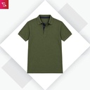 Stellers Nanodry Golf Polo - Olive Green