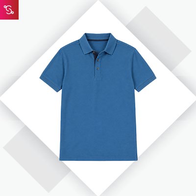 Stellers Nanodry Golf Polo - Teal Blue