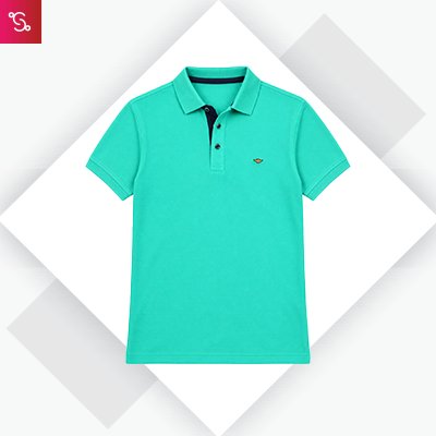 Stellers Nanodry Golf Polo - Siemens Green