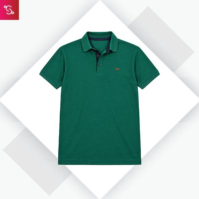 Stellers Nanodry Golf Polo - Teal Green