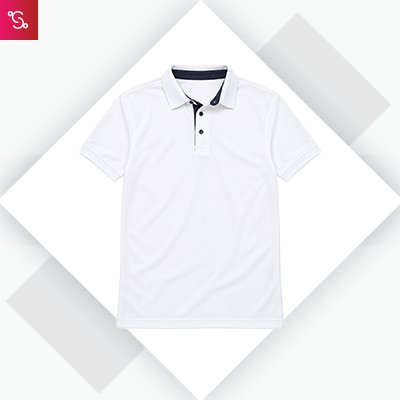 Stellers Nanodry Golf Polo - White