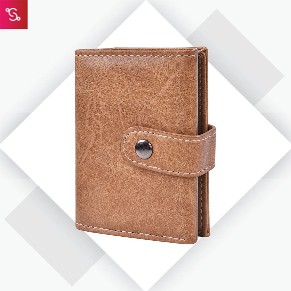 Guard Pro (RFID Card Holder with Wallet) - Tan