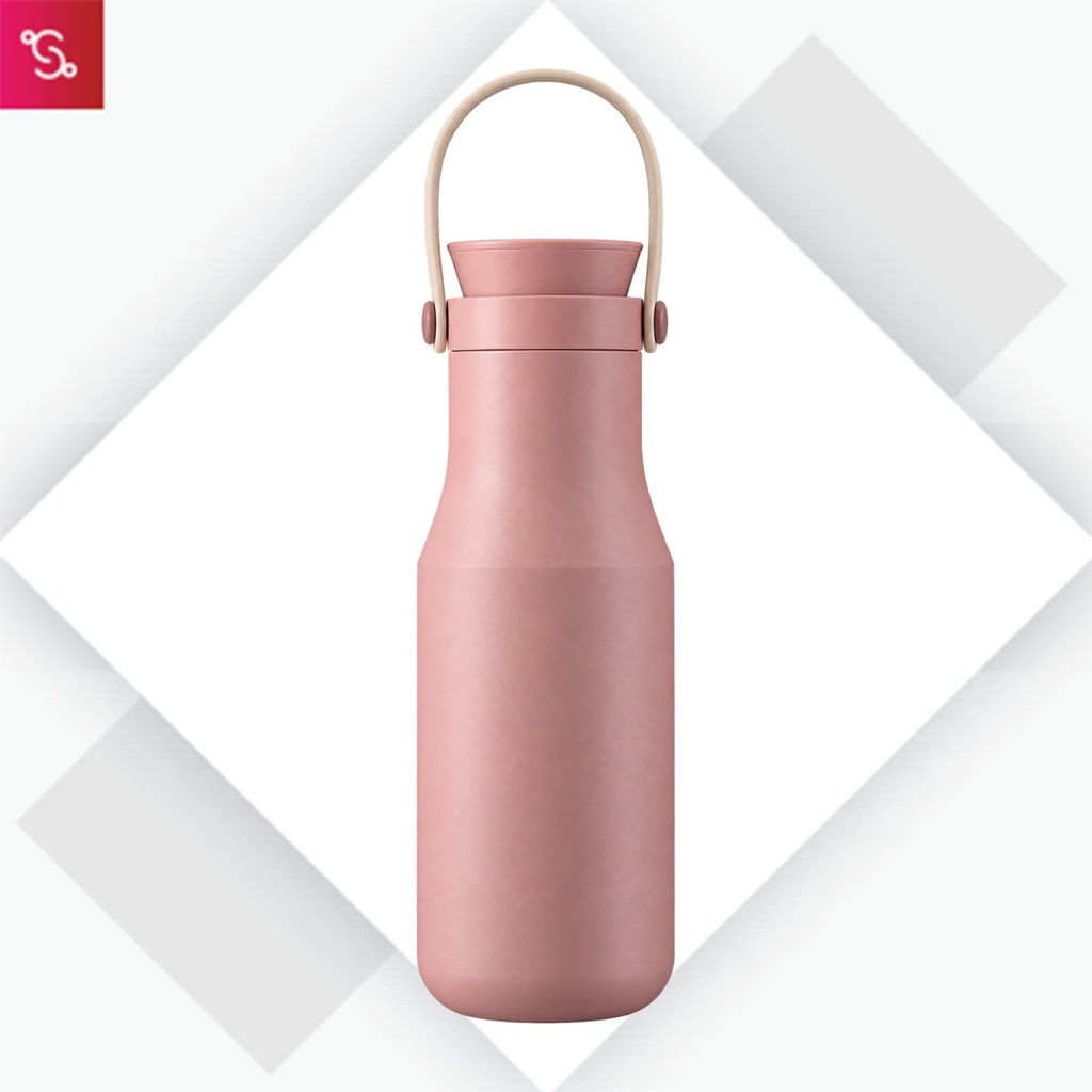 Victoria (Stainless Steel Hot n Cold Bottle (500ml)) - Rose