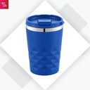 Bistro (Stainless Steel Mug with Handle (425ml)) - Blue