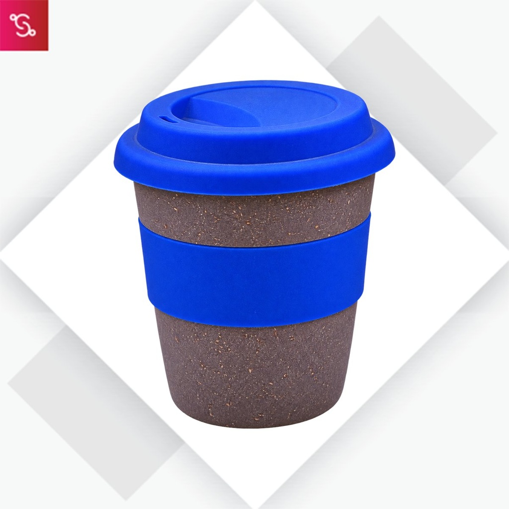 iBamboo (Bamboo Mugs (350ml)) - Blue
