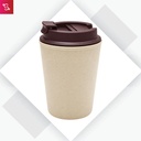 Café Bamboo (D ou b l e W al l B am b o o Mu g s (300ml)) - Natural Brown