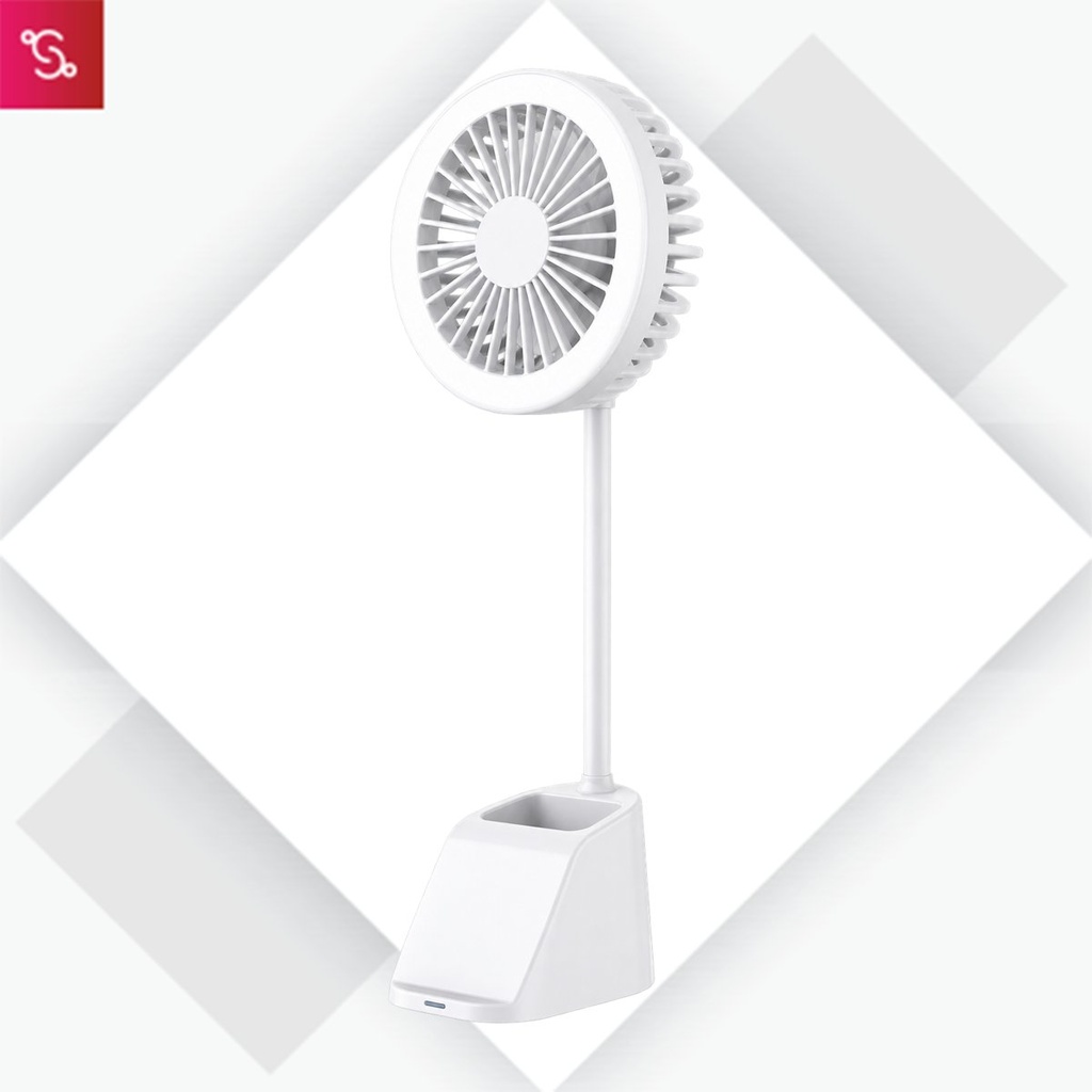 Tornado (Multi-Function Desk Lamp (15W wireless Charger lamp)) - White