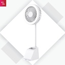 Tornado (Multi-Function Desk Lamp (15W wireless Charger lamp)) - White