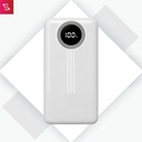 Power Display 2.0 (Powerbank 10,000mAh with cables (22.5W)) - White