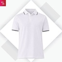 Snitch Design Tipping Polo - White