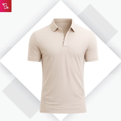 Snitch Solid Technical Stitchless Polo - Beige