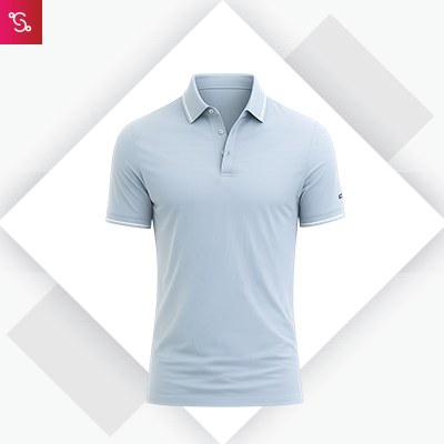 Snitch Technical Stitchless Tipping Polo - Light Grey