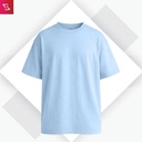 Snitch Oversized Fit Round Neck - Sky Blue