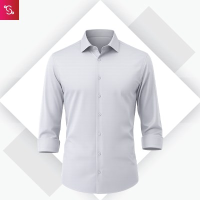 Snitch Satin Stretch Shirt - Grey
