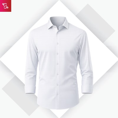 Snitch Satin Stretch Shirt - White