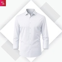 Snitch Satin Stretch Shirt - White