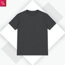 Organic Crew Neck T-Shirt - Carbon Grey
