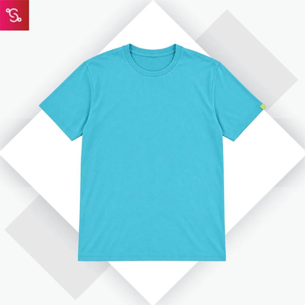 Organic Crew Neck T-Shirt - Teal
