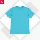 Organic Crew Neck T-Shirt - Teal