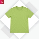 Organic Crew Neck T-Shirt - Olive Green