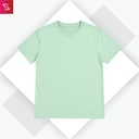 Organic Crew Neck T-Shirt - Jade Green