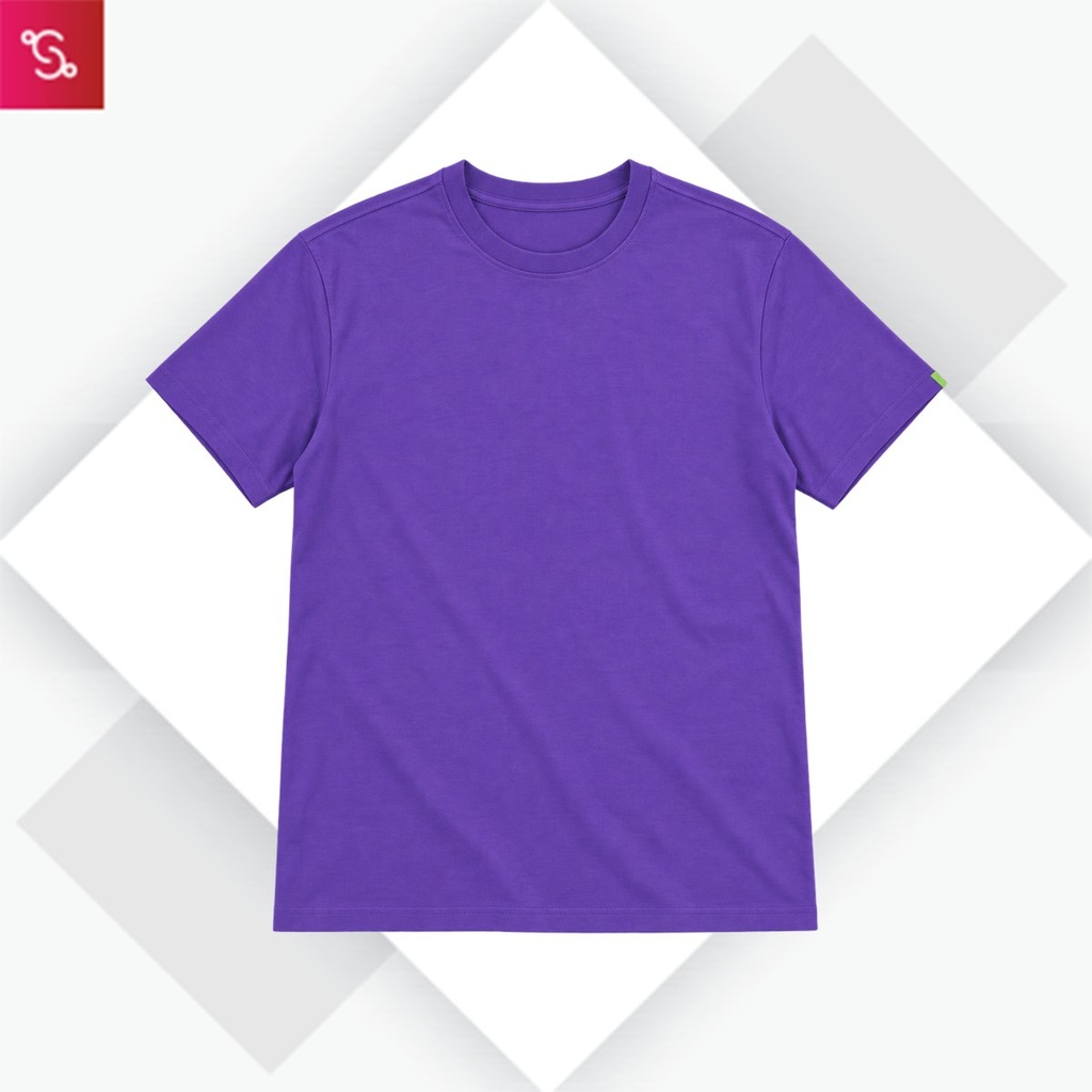 Organic Crew Neck T-Shirt - Prism Violet