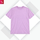 Organic Crew Neck T-Shirt - Lavender