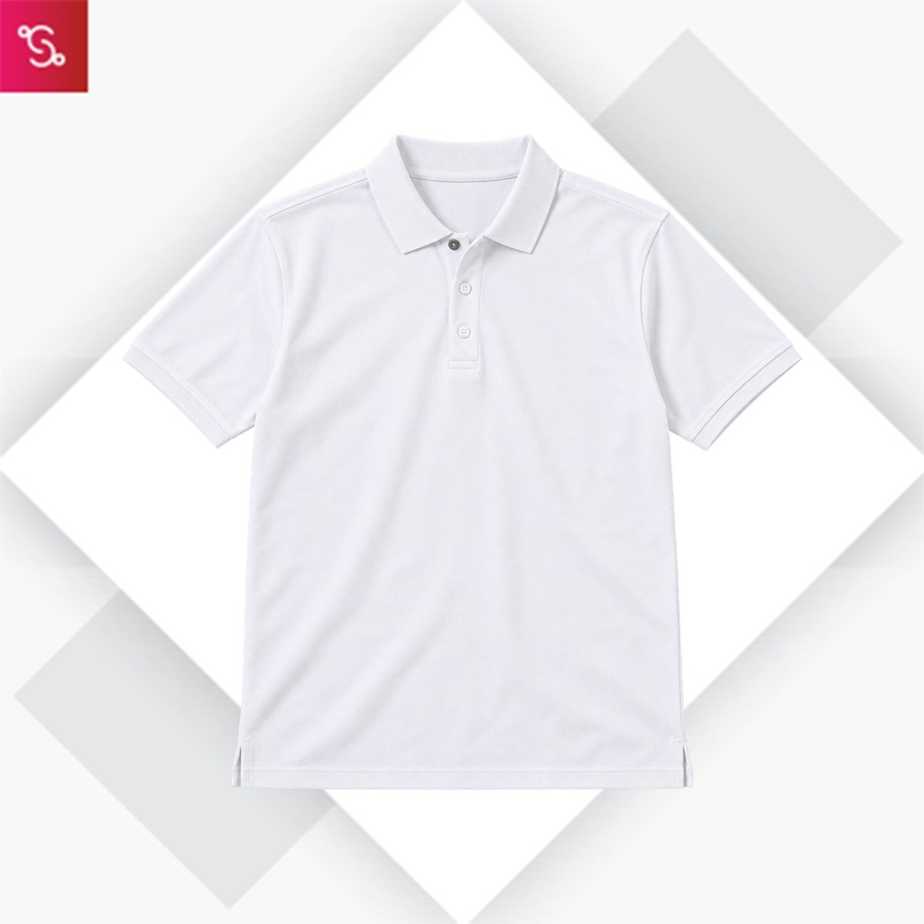 Organic Polo T-Shirt - White