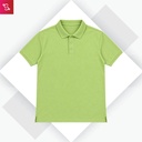 Organic Polo T-Shirt - Olive Green
