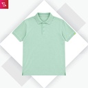 Organic Polo T-Shirt - Jade Green
