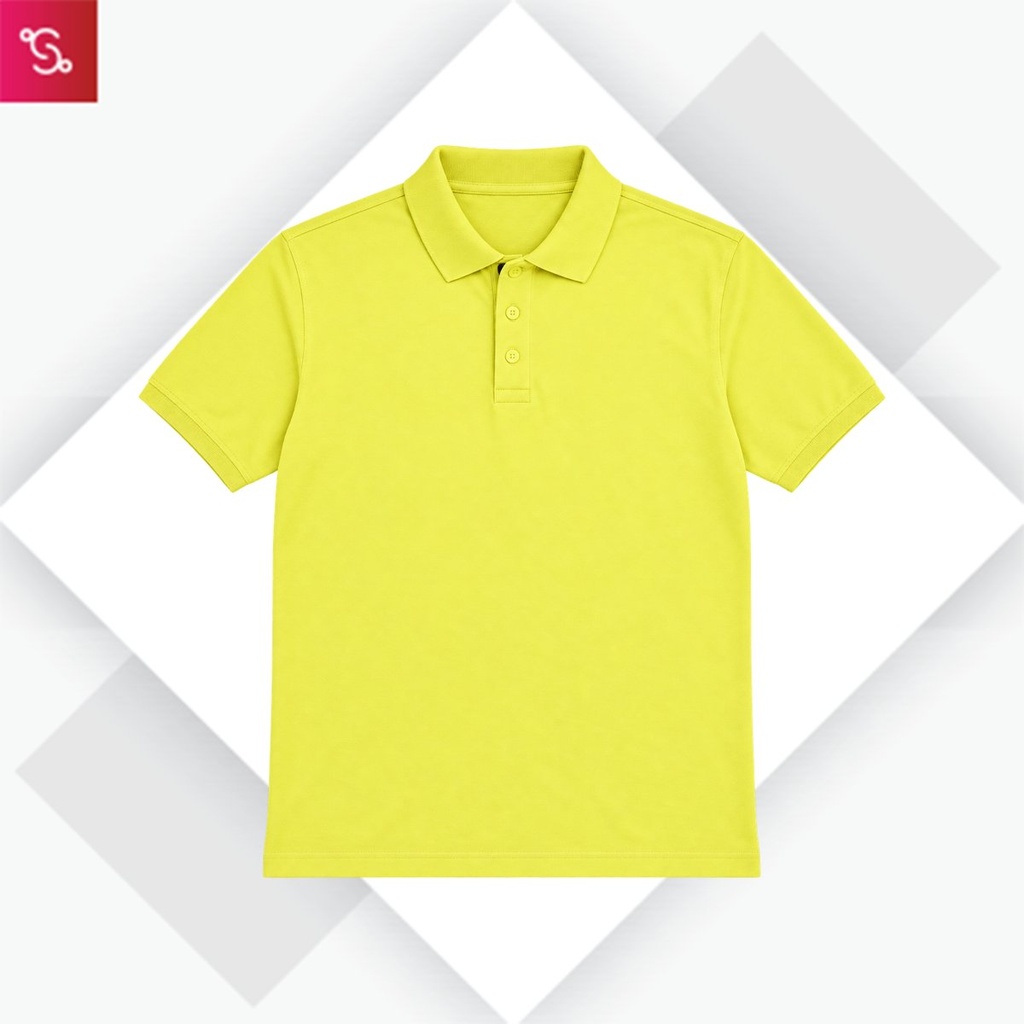 Organic Polo T-Shirt - Illuminating