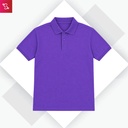 Organic Polo T-Shirt - Prism Violet