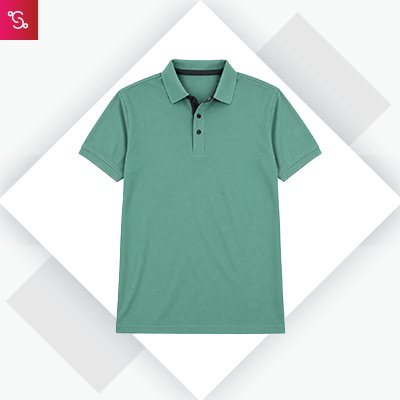 Stellers Nanodry Golf Polo - Apple Green