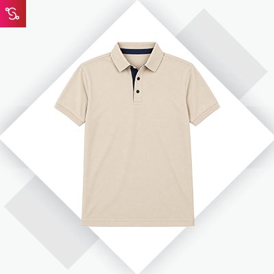 Stellers Nanodry Golf Polo - Fawn