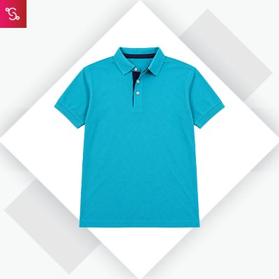Stellers Nanodry Golf Polo - Jade Green
