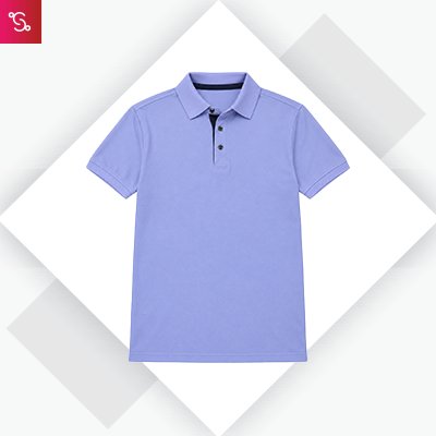 Stellers Nanodry Golf Polo - Light Purple