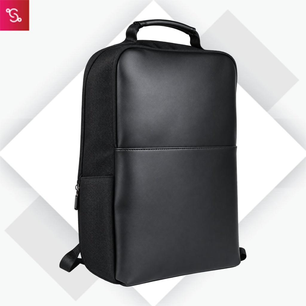[SANM-S52] Taylor: Full PU Elegant backpack bag with Front organizer and Hidden back pocket