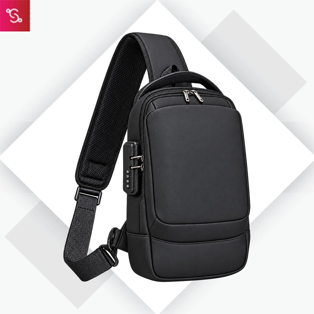 [SANM-S55] Nomad: Premium travel sling bag with Side lock