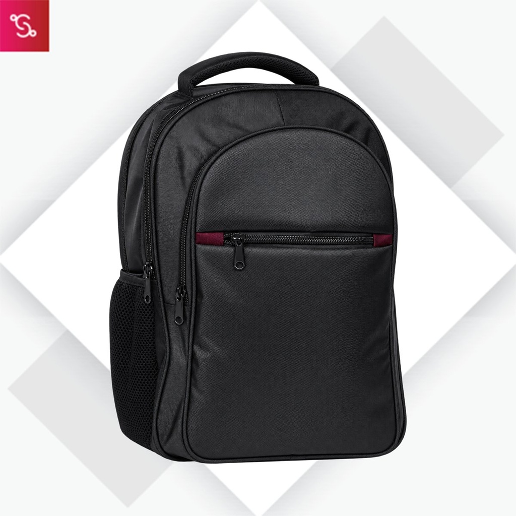 [SANM-S60] Summit Lite: Classic backpack with spacious construction & maroon highlights