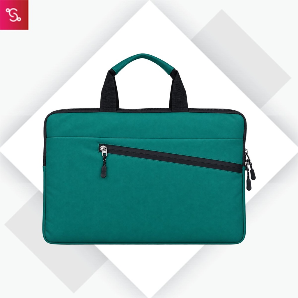 [SANM-S61] Teal: Water Resistant Laptop Sleeve with Soft inner lining