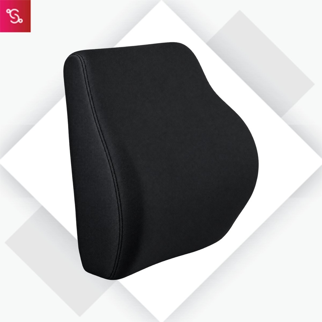 [SANM-S67] SitWell Spine: Car & Office Chair Lumbar Support Cushion with Soft fabric