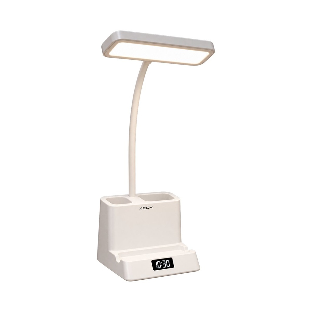 [SXEC-DESKY-LITE-DIGITAL] Desky Lite Digital (Desk Lamp with Pen Holder & Clock)
