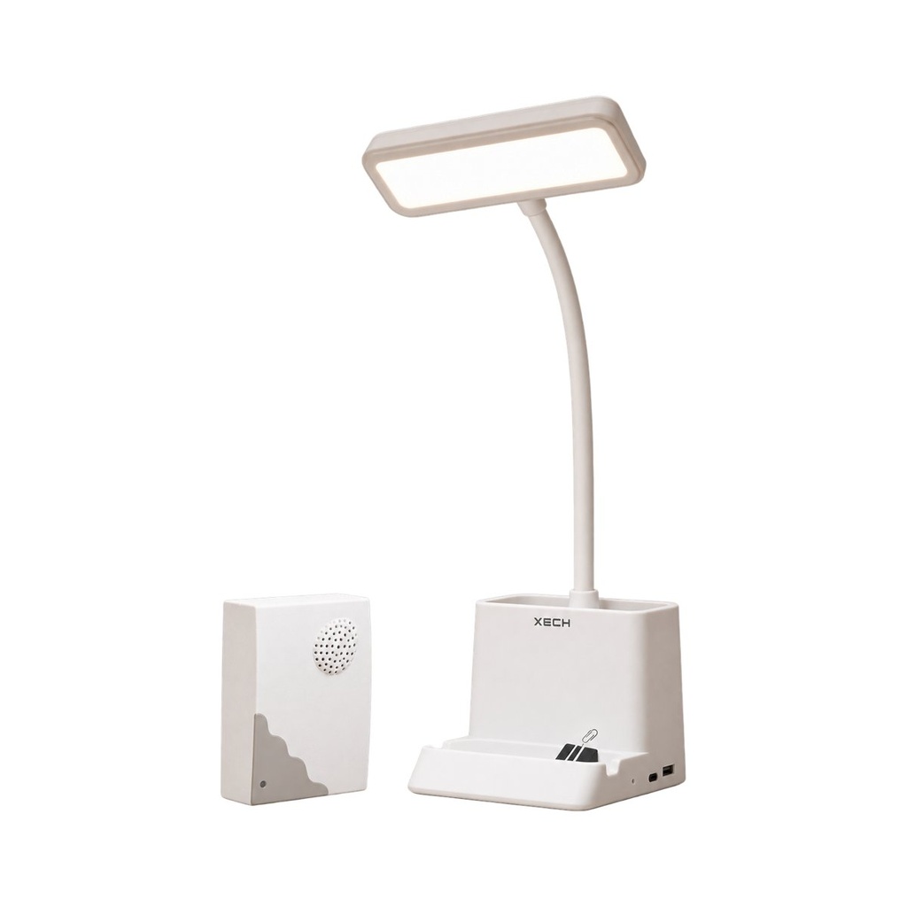 [SXEC-DESKY-LITE-WITH-WIRELESS-BELL] Desky Lite with Wireless Bell (Desk Lamp with Pen Holder & Wireless Bell)