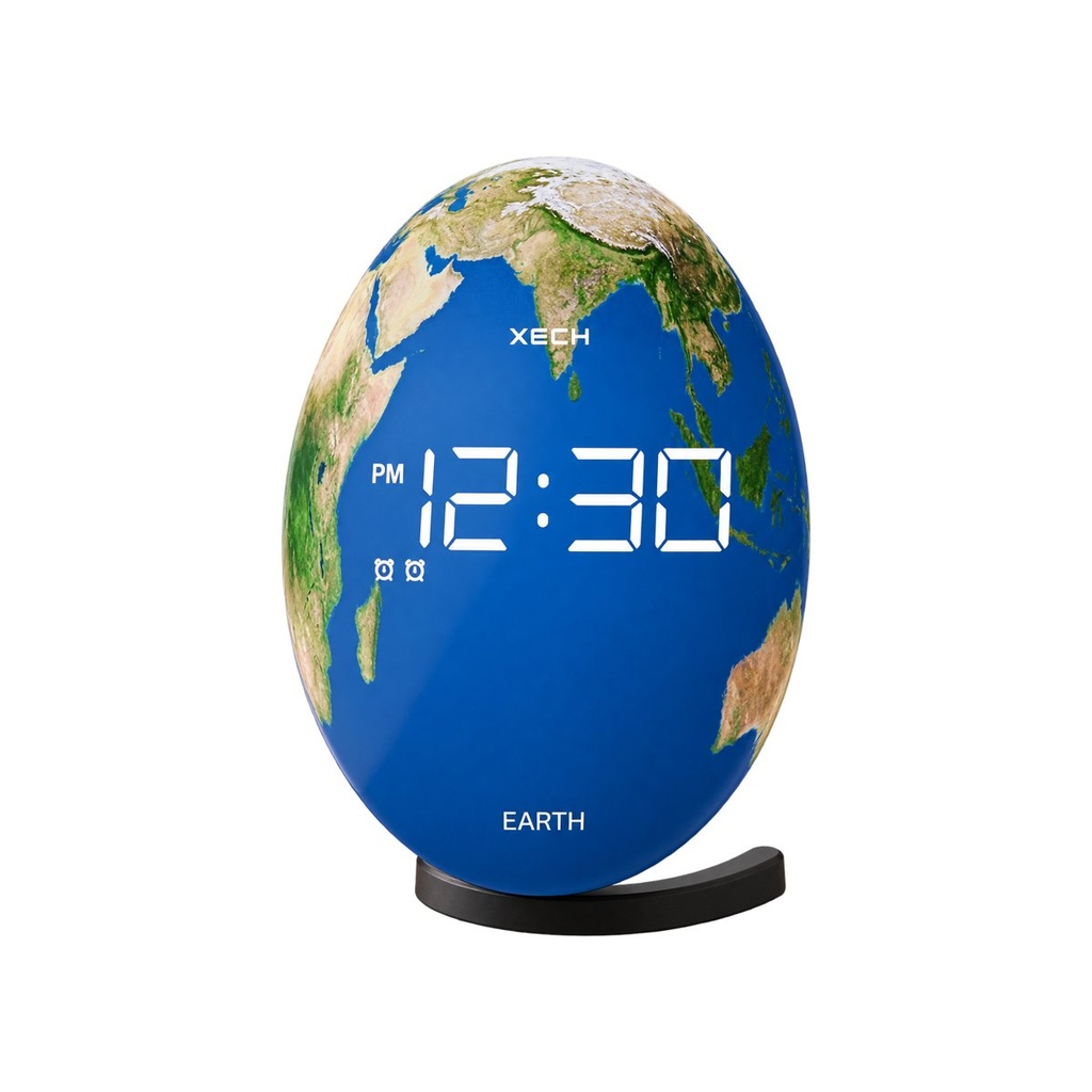 [SXEC-SOLARIS-X-LITE-EARTH] Solaris X Lite - Earth (Globe Digital Clock (Lite))