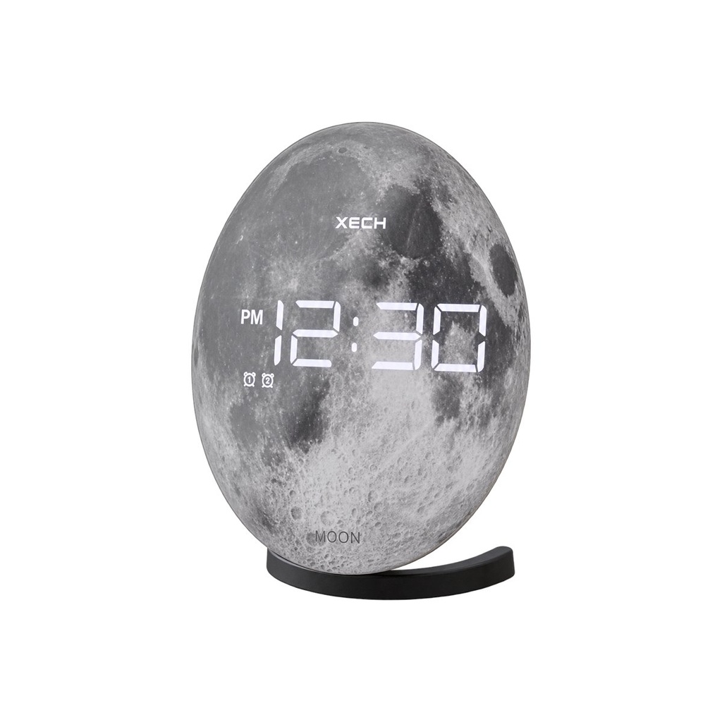 [SXEC-SOLARIS-X-LITE-MOON] Solaris X Lite - Moon (Globe Digital Clock (Lite))
