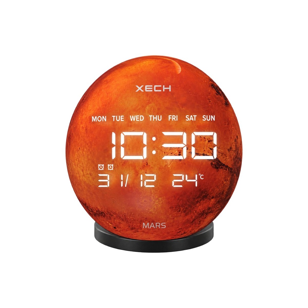 [SXEC-SOLARIS-X-MARS] Solaris X - Mars (Globe Digital Clock)