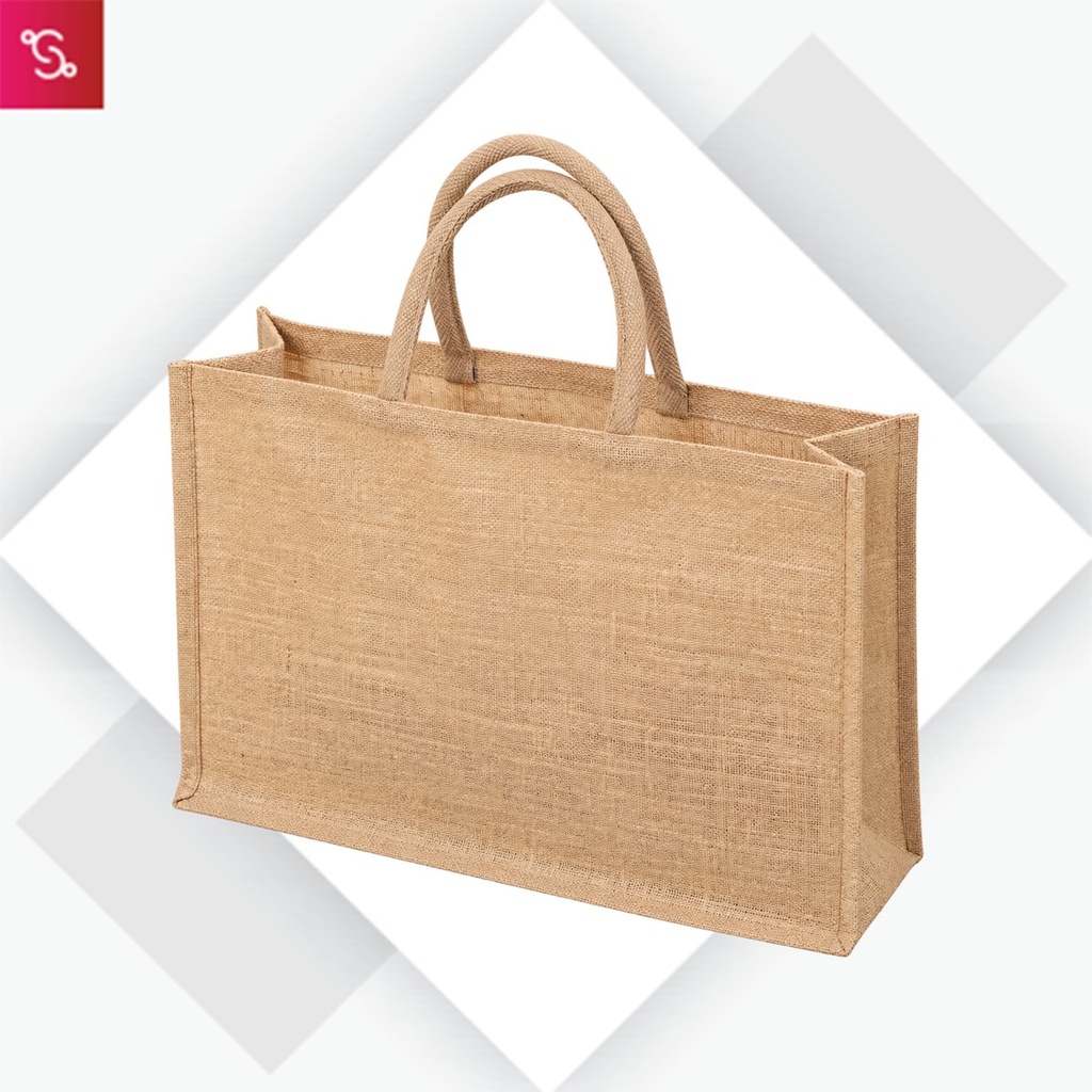 [SOBL-ALMOND] Almond (Jute Shopping Bag)