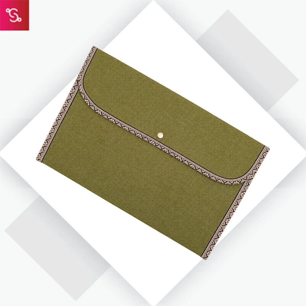 [SOBL-OLIVE] Olive (Jute Folder)