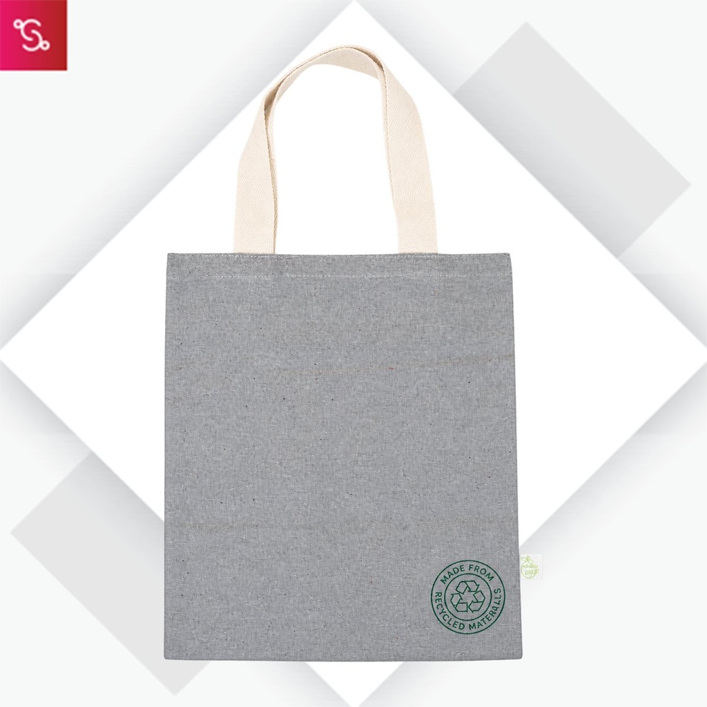[SOBL-ASH] Ash (Recycled Fabric Tote Bag)
